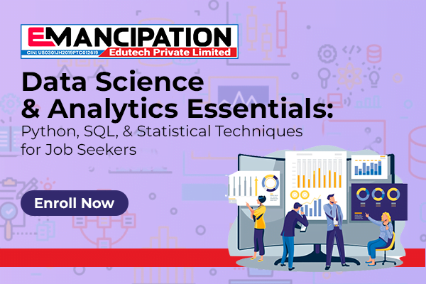 Data Science and Analytics Essentials: Python, SQL, and Statistical Techniques