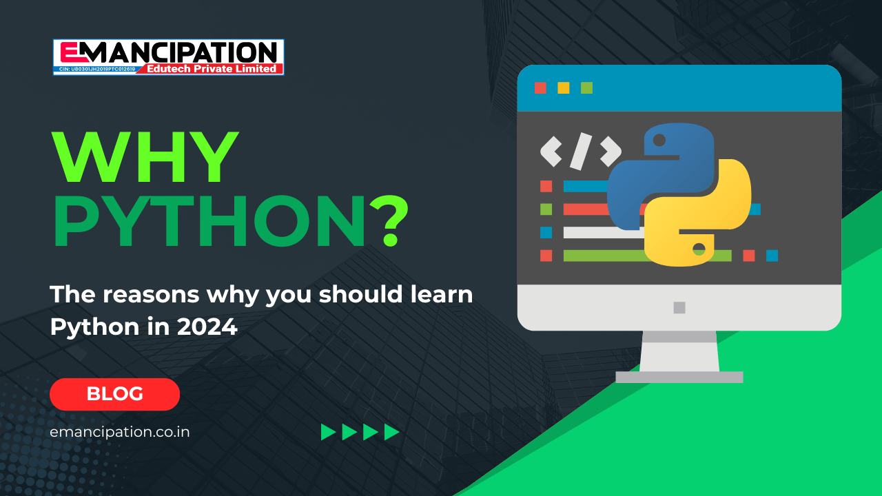 Why Python? The reasons why you should learn Python in 2024