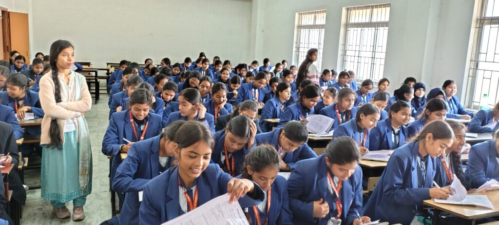 Sipra Care Foundation Organizes the Second Phase of the Scholarship Academic Test at St. Anne’s Girls High School, Ranchi