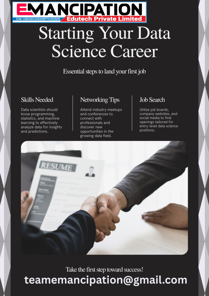 How to Get Your First Job in Data Science