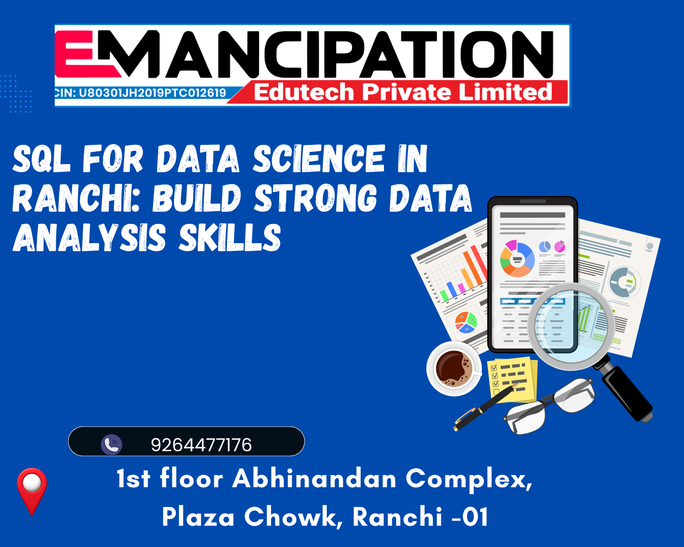 SQL for Data Science in Ranchi: Build Strong Data Analysis Skills - Emancipation Edutech Pvt Ltd